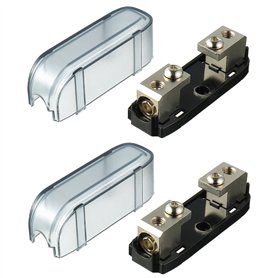 SIGANDG Mini ANL Porte-fusible Midi Porte-fusible Pièces automobiles Porte-fusible en ligne pour l'automobile Marine ( 2 Pcs ) SIGANDG Mini ANL Porte-fusible Midi Porte-fusible Pièces automobiles Porte-fusible en ligne pour l'automobile Marine ( 2 Pcs )