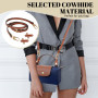 Bandouliere pour Sac Longchamp, Sangle de Rechange en Cuir pour Sac à Main à Bandoulière Longue et Réglable, Mini Sangles Femme