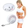 Mètre Ruban Corps Graisse Étrier Testeur Ruban À Mesurer Rétractable Indice De Masse Corporelle Ronde Graisse Mesure Ruban Fitne