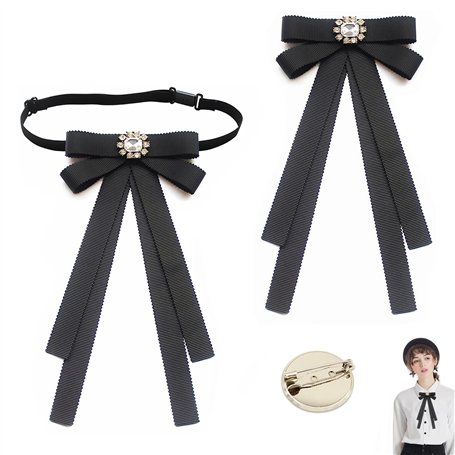 PIMXL 2 Pièces Noeud Papillon Femme