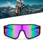 BECILES lunettes de vélo pour homme et femme, Anti-UV vélo de route Pour activités de plein air Comme le cyclisme, la course l'e