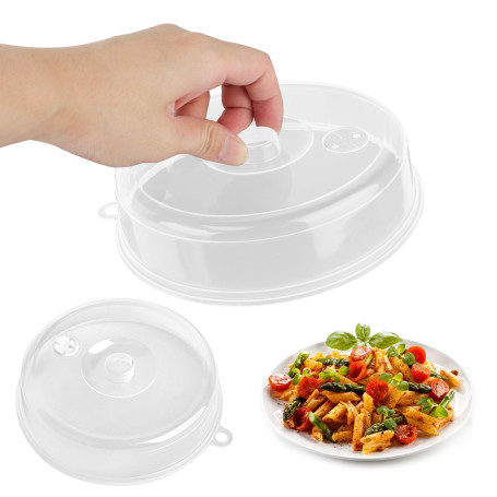 2 Pièces Cloche Micro Onde 25 cm et 17 cm