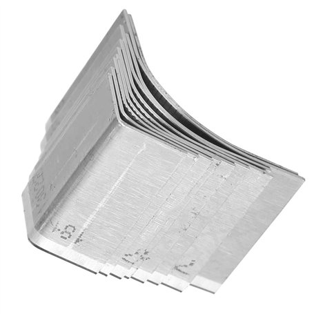 10Pcs Outils du Cuir Poinçons en Forme de V