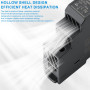 Bloc d'alimentation pour rails DIN 12 V : 12 V CC 15 W 1,25 A, HDR-15-12 - Rail DIN - Transformateur pour système d'automatisati