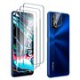 Fyqzio [3+2 Pièces Verre Trempé Pour Realme 7 Pro et Caméra Arrière Protecteur