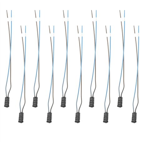 Fineled G4 Lot de douilles bakélite pour LED halogène - Support câble pour douille de lampe