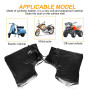 BAIFULAI Manchons De Guidon: Paquet Double Imperméable Et Résistant À l'usure Gants De Guidon Moto, Coupe-Vent Et Chauffant, pou