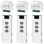 Lot de 3 commandes de volet roulant sans fil - Interrupteur intelligent - Compatible avec interrupteur sans fil 230 V - Convient