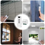 Lot de 3 commandes de volet roulant sans fil - Interrupteur intelligent - Compatible avec interrupteur sans fil 230 V - Convient