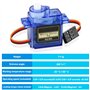 Mini Servos de modélisme pour Arduino