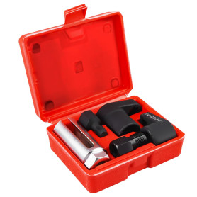 Lot de 5 douilles pour sondes lambda - Entraînement 1/2" 3/8" - 3/8" - 22 mm - Douille pour sonde lambda - Outil de réparation d