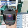 256X192 IR Caméra thermique portable HT-18+ à haute résolution de HTI avec 25 HZ, caméra visible 300 000 pixels, écran couleur 3