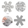 Lot de 6 Protections de casseroles, séparateurs de casseroles, pour séparer Les casseroles dans Les armoires de Cuisine pour évi