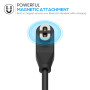 2 Pack 1M Cable de Charge Magnétique pour AfterShokz Aeropex AS800 & Shokz OpenRun Pro & OpenRun & OpenRun Mini & OpenComm Casqu