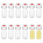 Lot de 12 Bouteille en Verre avec Bouchon Mécanique 100ml