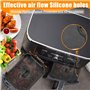 HUMTEOXI Accessoires pour friteuse à air Ninja 2 Pièces pour AF400EU & AF451EU & DZ401, pare-éclaboussures en silicone pour acce