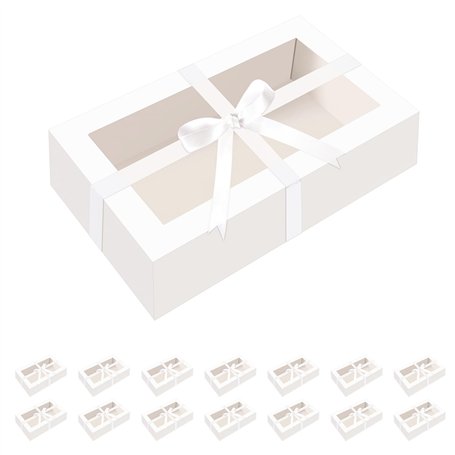 PKGMAGIC 15 Boîtes à Macarons pour 12