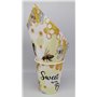 Lot de 61 pièces de vaisselle de pique-nique à thème abeille pour enfants - Comprend assiettes, tasses, serviettes et nappes pou