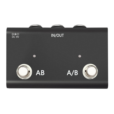Adoerpai ABY Channel Switch Pédale Box Line AB Selector True Bypass Pour Guitare Effet Pédale
