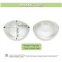KALUROIL Ensemble De Coussinets Soutien-Gorge Et Volumateurs En Gel De Silicone Transparent - IdéAl Pour Maillots De Bain, Bikin