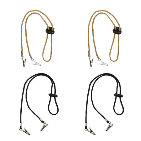 AWYY 4 Pièces Pince à Serviette à Longueur Réglable