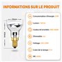 Bonlux 25W E14 ampoule de lampe à Lave R39 réflecteur ampoule lampe à lave 25W E14 R39 ampoule de lampe à lave (4pcs)