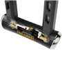 OnGuard RockSolid Antivol en U léger et résistant aux meuleuses d'angle, 8,9 x 17,5 cm, pour vélo ou moto, manille de 14 mm, méc