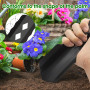 mizikuu Pelle de Jardin, Truelle de Fleurs en Acier Petite Pelle de Jardinage Truelle de Jardinage Universelle pour la Plantatio