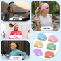 Bandeau Cheveux Femme 6 Pièces Bandeau Cheveux Femme Homme Unisexe Antidérapant, Sport Headband Large Élastique, Bandeaux Mode p