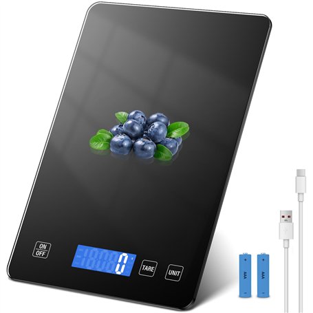 QEANY 15kg Balance de Cuisine Numérique