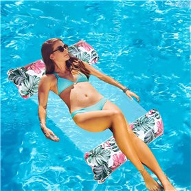 Bouées gonflables pour Piscine, Jouets gonflables pour Adultes, hamac Flottant 4 en 1, Jouets de Piscine, hamac Aquatique pour c Bouées gonflables pour Piscine