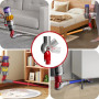 YZROHYI Adaptateur Flexible Compatible Avec Aspirateurs Dyson V7, V8, V10, V11, V15,Pièces de Rechange Pour Aspirateurs Accessoi