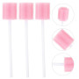 Supvox- Lot de 100 Écouvillons en Mousse Jetables,Bâtonnets Jetables Stériles pour Soins Bucco-dentaires,Écouvillons pour Usage 