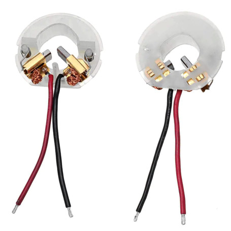 Lot de 2 porte-balais en carbone et une paire de balais en carbone 3 x 8 x 13 mm compatibles avec les outils électriques Hilti S