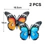 Papillon Sculptures Décor pour Jardin Balcon Chambre Salon