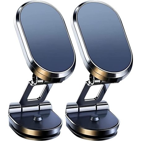 Timpou Lot de 2 supports de téléphone de voiture pliables en alliage