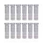 DONGKER Lot de 12 flèches de rechange en aluminium pour tir à l'arc - Pour arbre de flèche de 6
