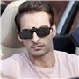 2 pcs Clip Lunettes de Soleil Unisexe Verres Polarisés Hommes/Femmes UV400 Verres Rectangulaires
