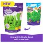 Kinetic Sand, Coffret Swirl N' Surprise avec 907 g de sable modelable rouge, bleu, vert et jaune et 4 outils, Jouets sensoriels