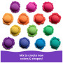 Kinetic Sand, Coffret Swirl N' Surprise avec 907 g de sable modelable rouge, bleu, vert et jaune et 4 outils, Jouets sensoriels