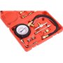 Kit Jauge Testeur Pression Pompe D'injection Carburant Moteur avec Adaptateur, Outil Manometre Pression Essence Voiture 0-140PSI