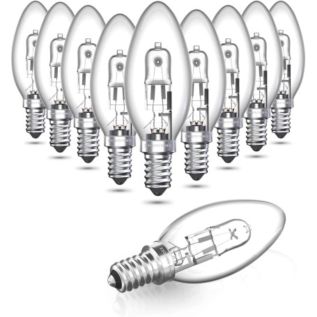 Luxvista 10 Pack d'ampoules halogènes
