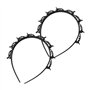 Lot de 2 épingles à cheveux à double frange