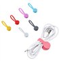 10 Pièces Attache Cable MagnétiquesMagnetic Cable Clips Réutilisables, Réutilisables Gestionnaire de Câbles USB pour Bureau L'éc
