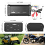Amplificateur Bluetooth marin 4 canaux Classe D Amp stéréo sur les bateaux UTV ATV Golf Chariots et voitures