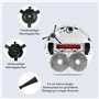 VACKING Ensemble d'accessoires compatible pour Roborock Qrevo S/Qrevo Pro/Qrevo MaxV, 1 brosse, 2 filtres Hepa, 4 sacs à poussiè