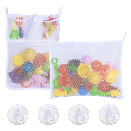 TRKETK 2 Pièces Filet de Bain pour Jouets