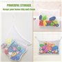 TRKETK 2 Pièces Filet de Bain pour Jouets, Organisateur de Jouets de Bain pour Bébé Organisateur de Jouets de Salle de Bain Orga