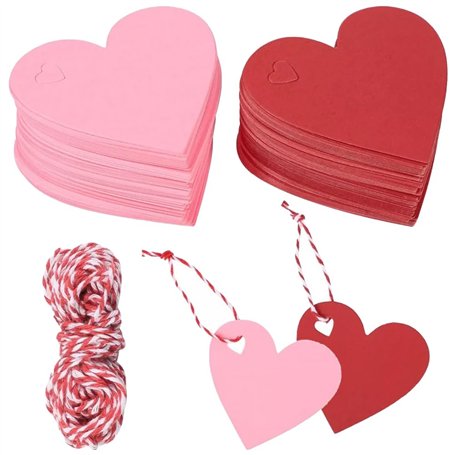 TRKETK 200 Pièces Etiquettes Kraft