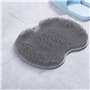 Laveur de Pieds de Douche,Brosse à Récurer pour Massage des Pieds de Douche avec Antidérapant et Poils Forts Doux pour Soins des